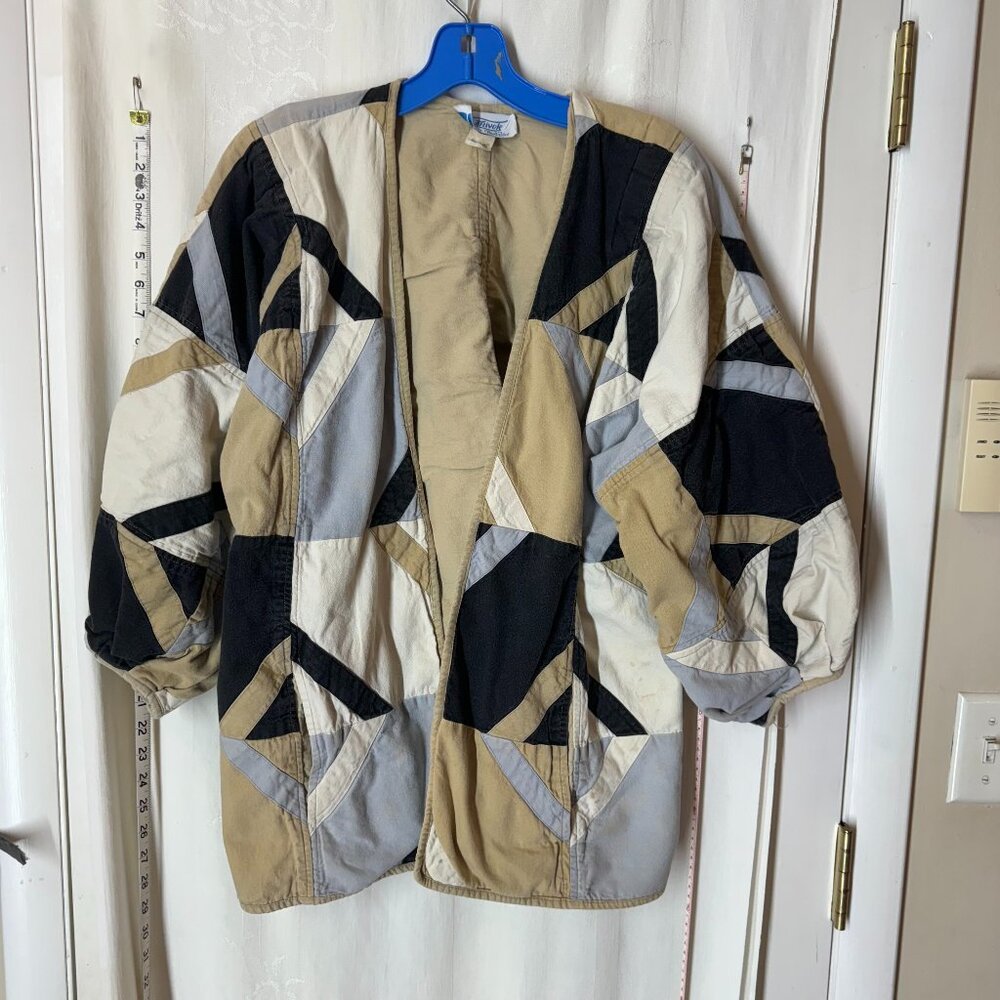 Vintage Balloon Sleaved Open Jacket - Frivole by Nicolle Robert
